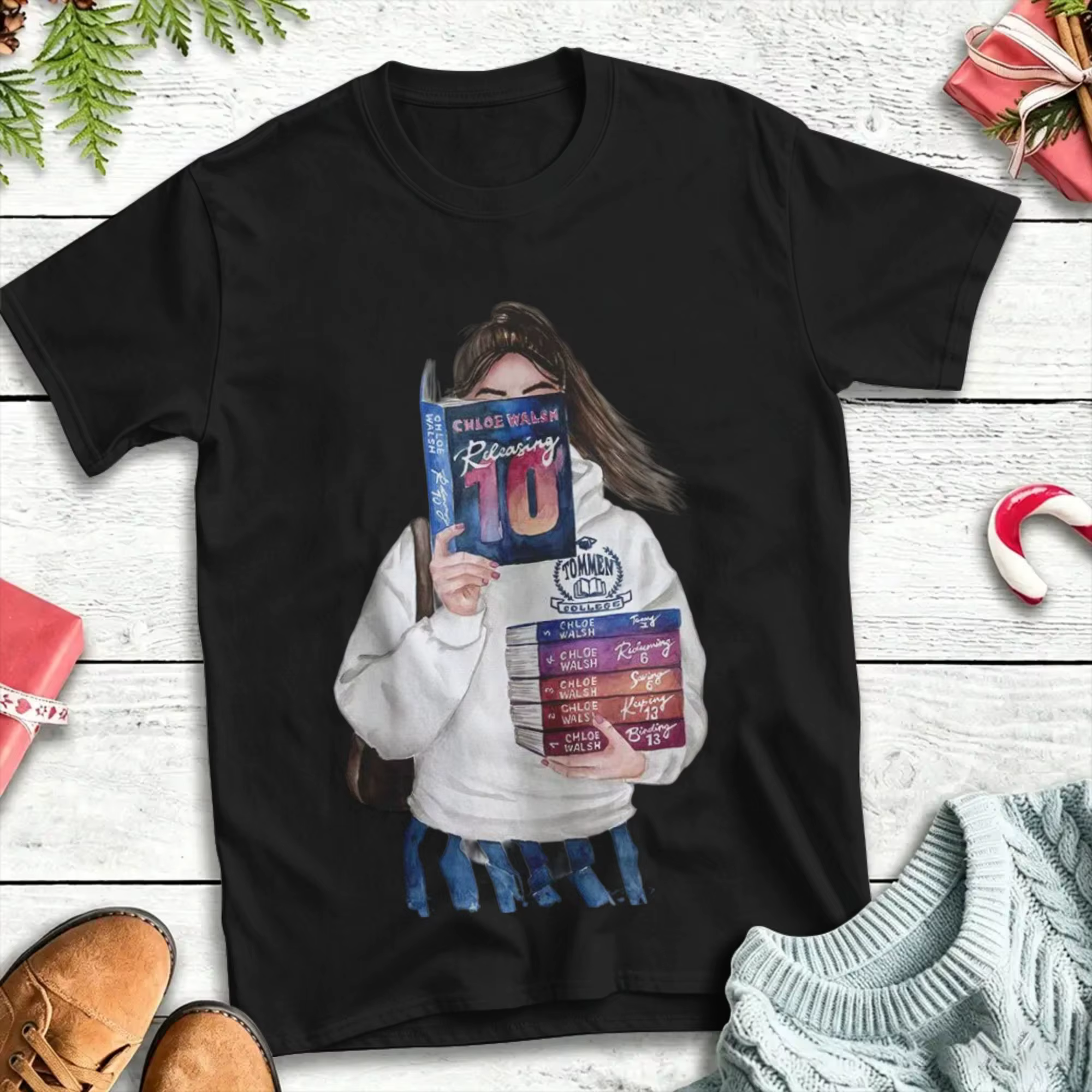 T-shirt en coton pour hommes, série Boys of Tommen, vêtements de plage, Streetwear, Hip Hop, grande 