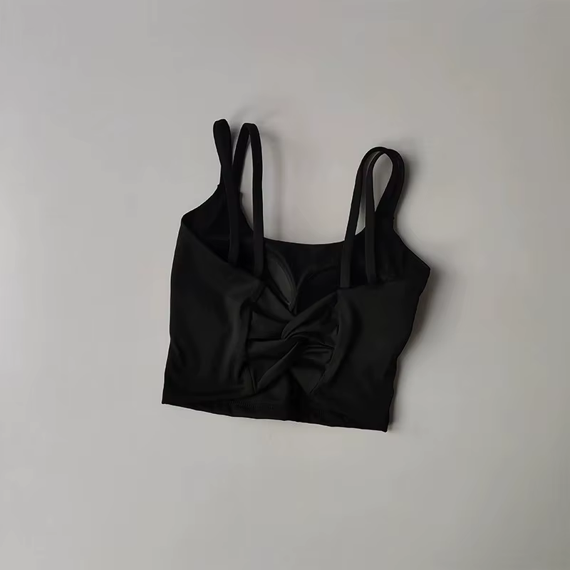 Soutien-gorge de sport intégré pour femme, idéal pour le yoga, la course et le fitness, avec dos sex