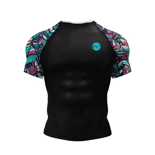 Nouveau Grappling Jiu Jitsu MMA T-shirt + pantalon ensemble Rashguard pour hommes Bjj maillots de bo
