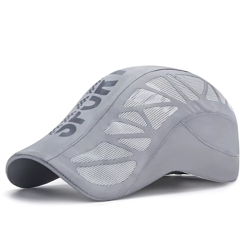 Casquette de baseball pour homme à séchage rapide, respirante, en maille filet, pour le golf, la con
