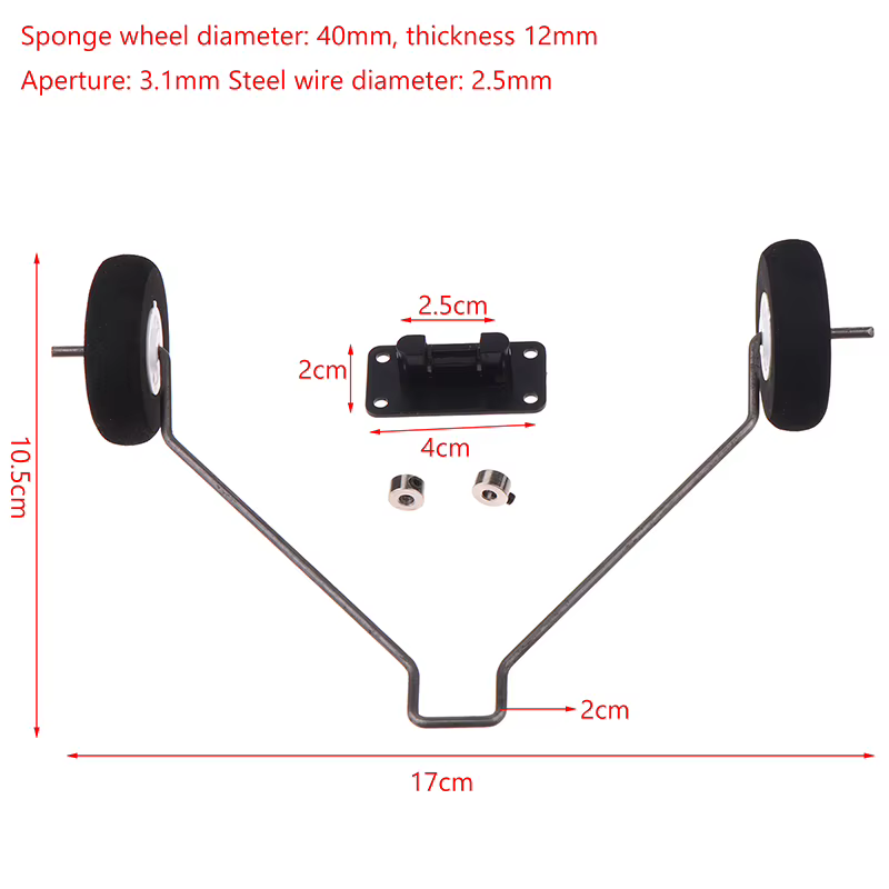 Planeur télécommandé surfeur X8, envergure, accessoires d'avion à voilure fixe, train d'atterrissage