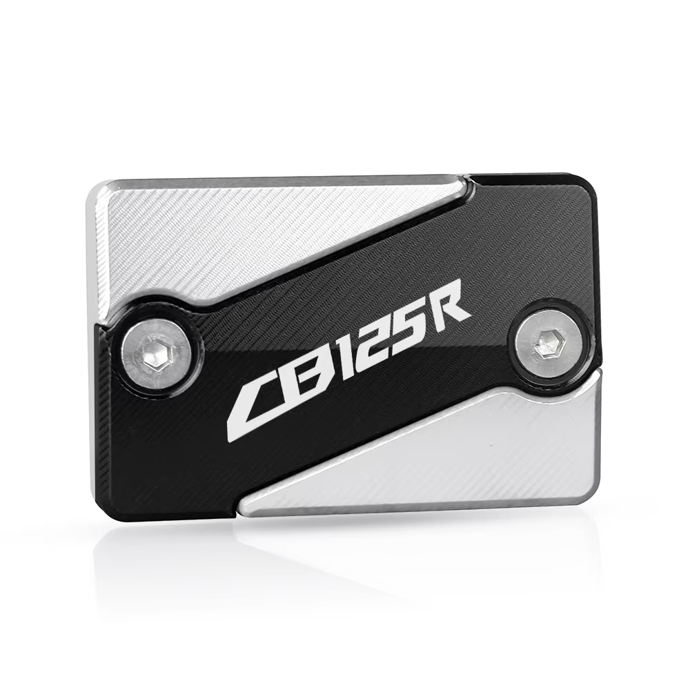 Couvercle de réservoir de liquide de cylindre d'embrayage de frein avant de moto en aluminium CB 125