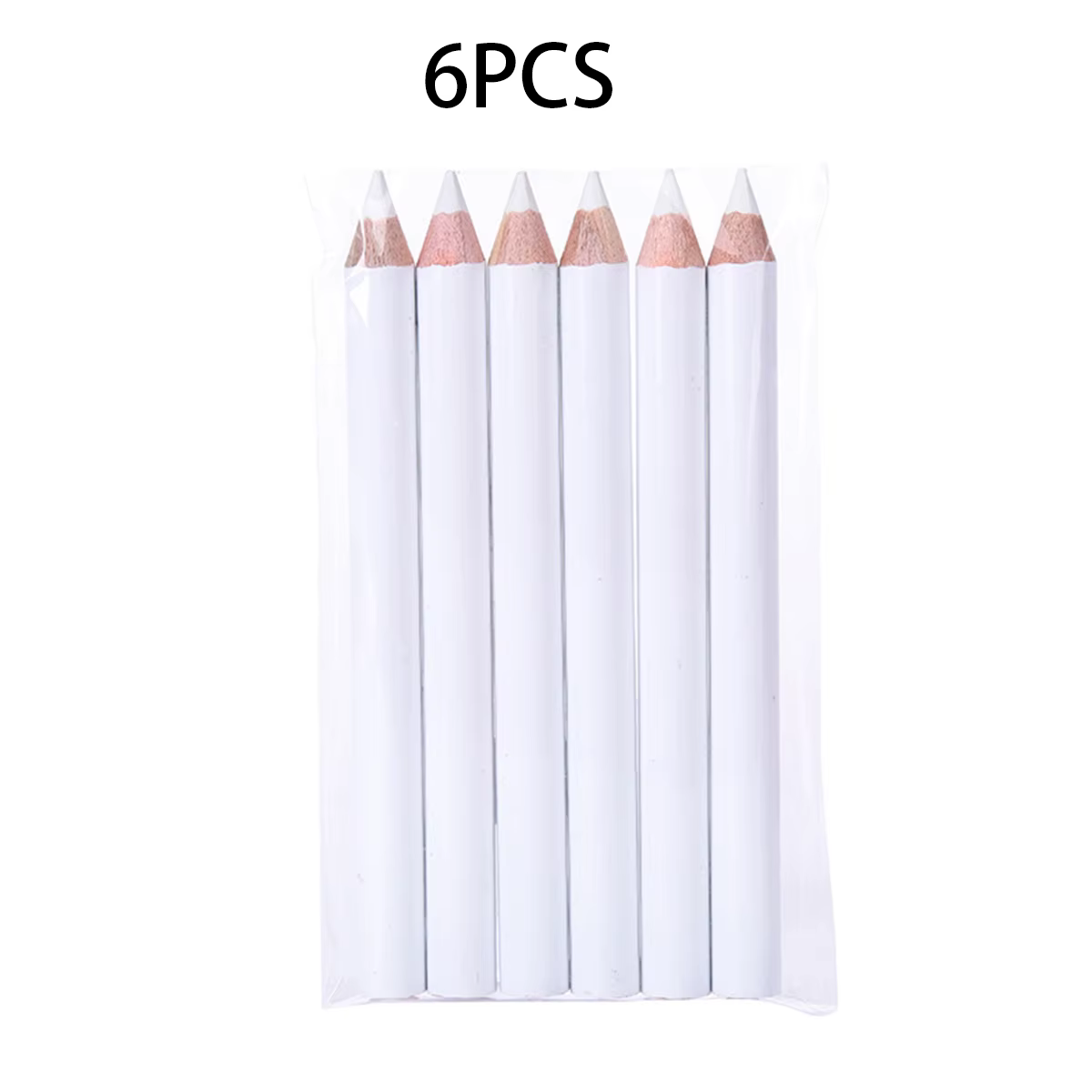 6 stylos de tailleur blancs, pour la couture et le marquage des tissus, marqueurs de vêtements, outi