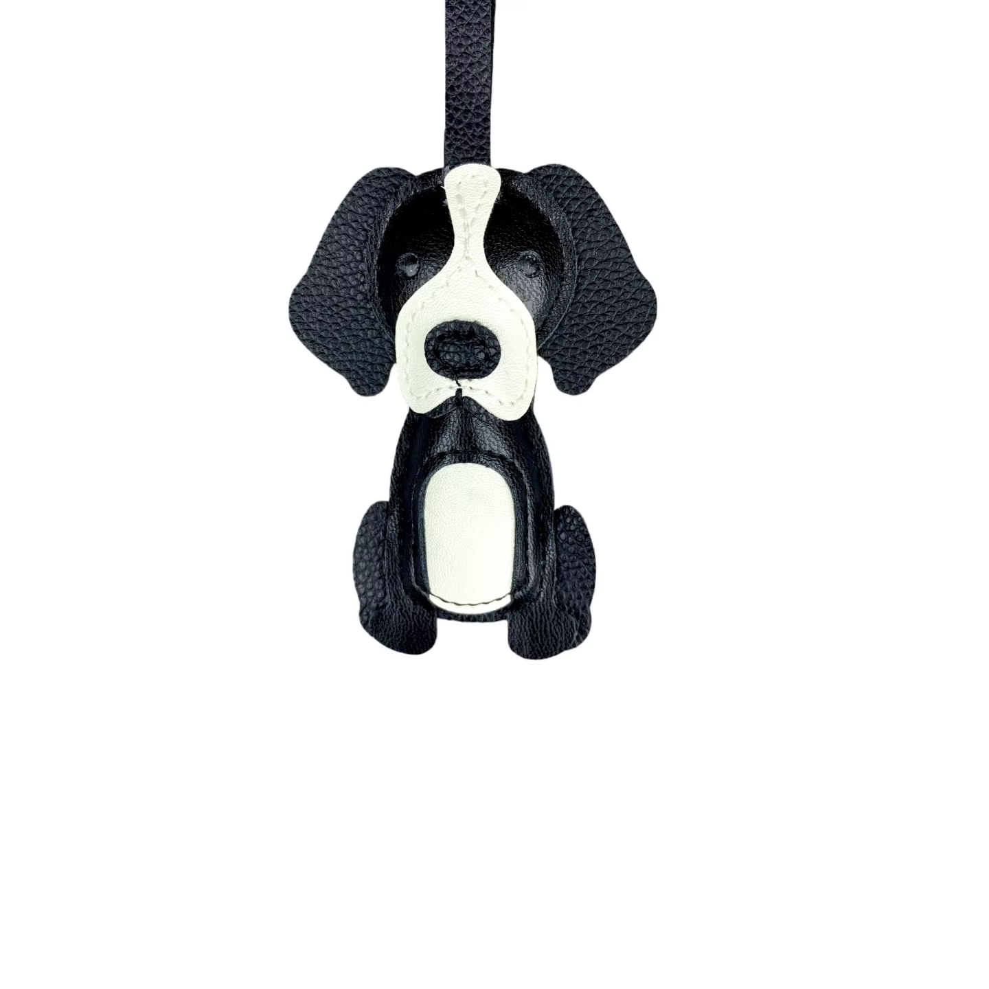 Breloque mignonne pour sac bouledogue français et Beagle |   Adorable porte-clés en cuir PU pour déc