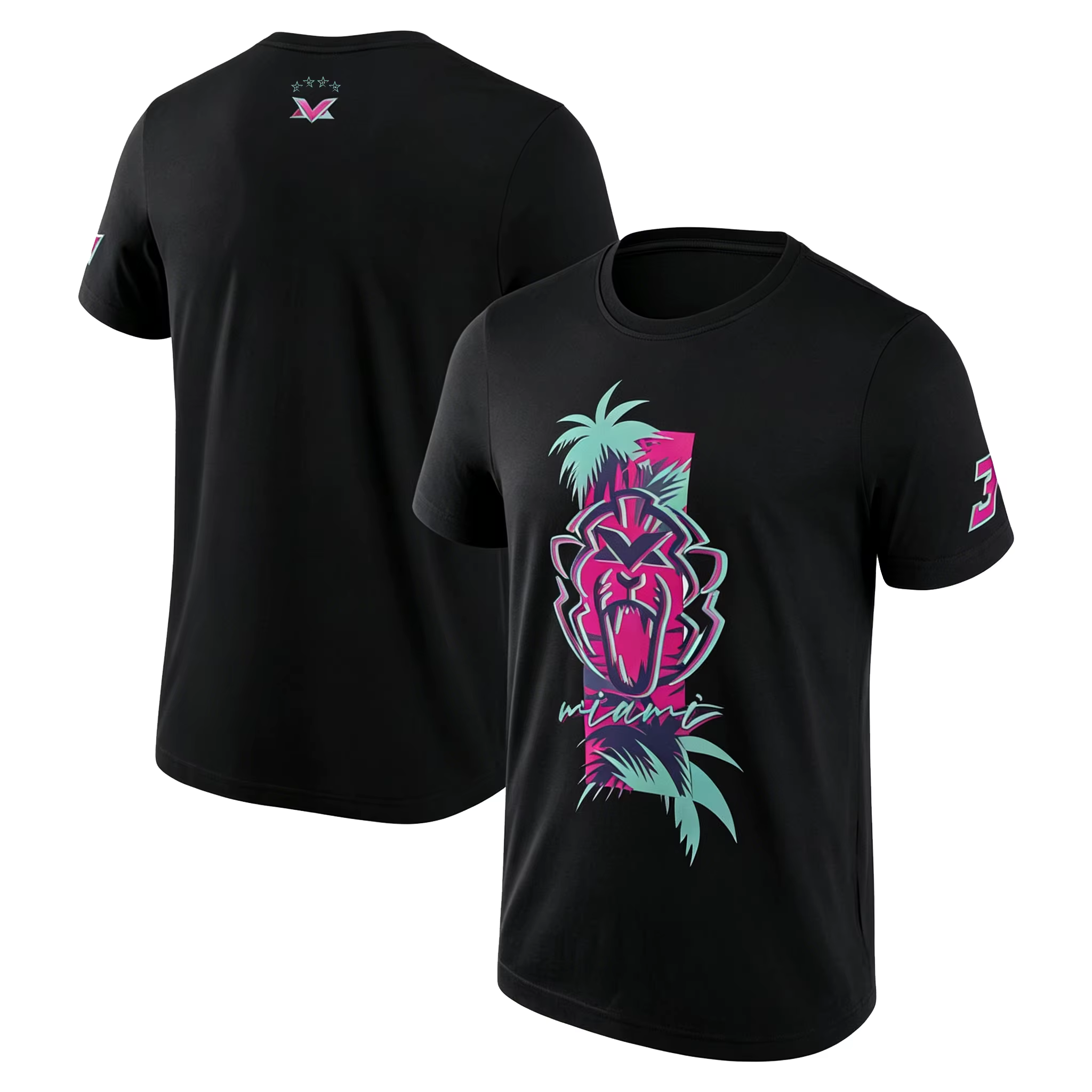 T-shirt Édition Spéciale Grand Prix de Miami 2026 Extreme Motorsport Verstappen – Haut de fan d'été 