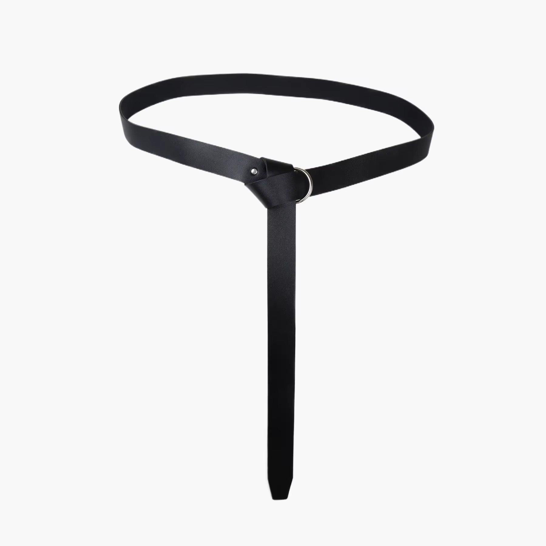 Ceinture rétro Viking Knight en cuir synthétique PU, imprimé Copaly, sac de taille de changement, en