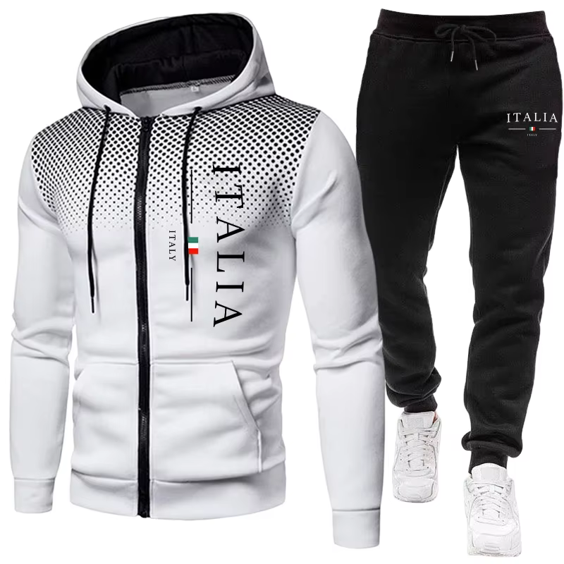 Tenues de sport populaires pour hommes automne/hiver, ensembles de jogging sportifs décontractés urb