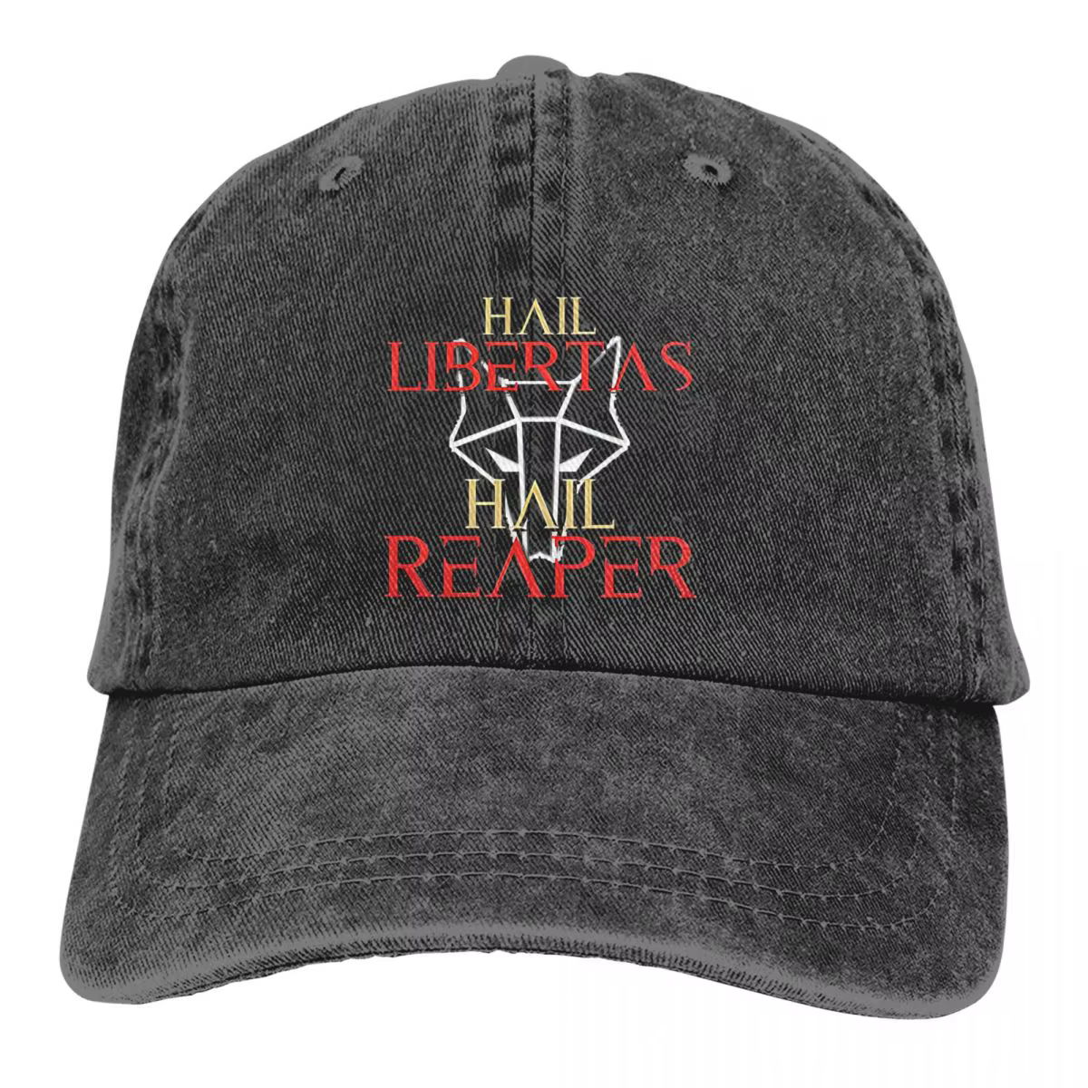 Casquette de baseball Hail Libertas pour hommes et femmes, chapeau de protection à visière, rouge