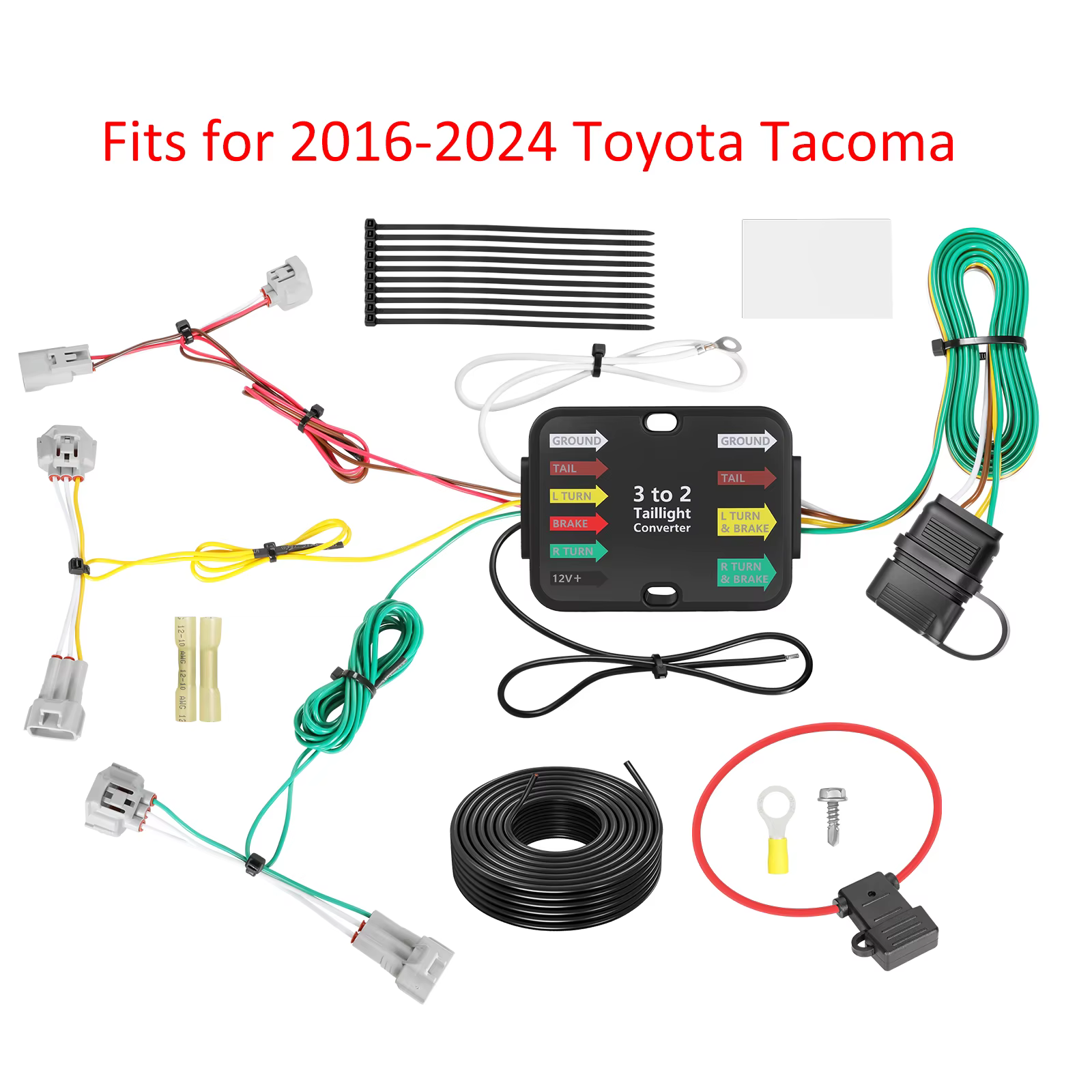 Kit de câblage pour attelage de remorque Toyota Tacoma 2016-2024, référence 56349, faisceau de câbla