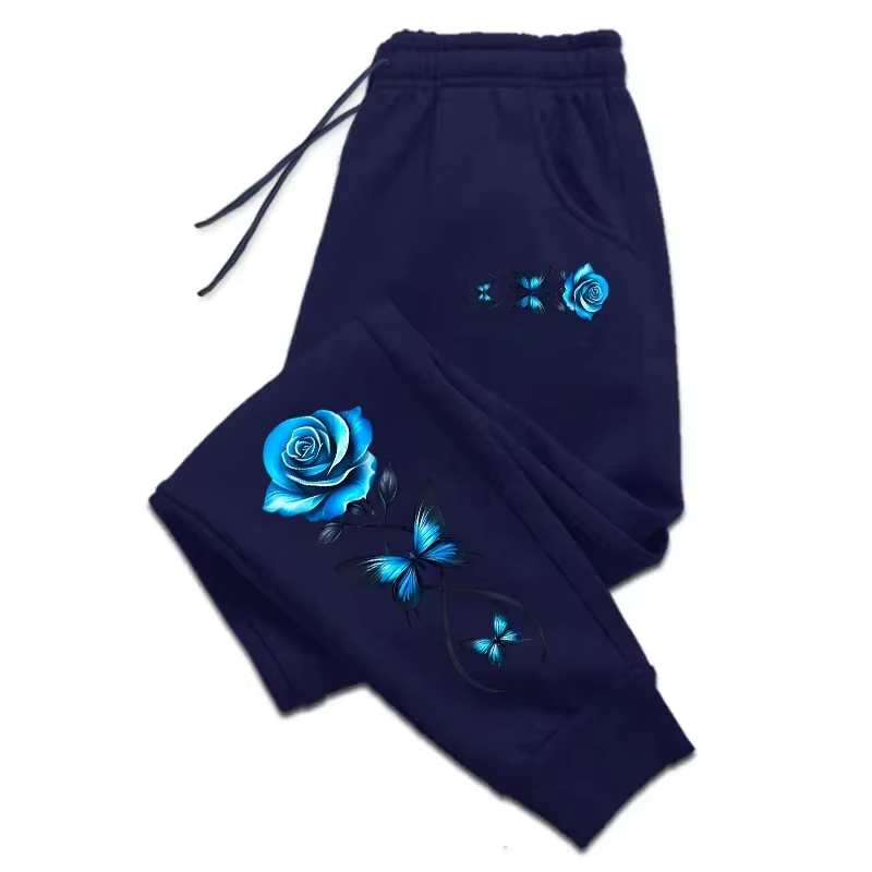 Pantalon femme décontracté haute qualité extérieur pantalons de survêtement bande élastique femme pa