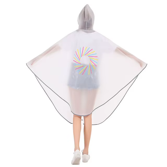 Manteau de pluie de vélo pour hommes et femmes, de haute qualité, Cape Poncho à capuche coupe-vent, 