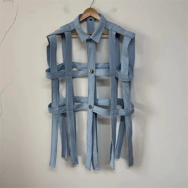Chemises et chemisiers à simple boutonnage Tide Brand Design de mode Chemise personnalisée nouvelle 