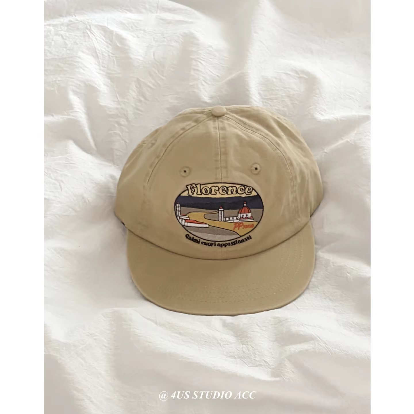 Casquette de baseball vintage pour hommes et femmes - lettrage brodé, visière plate, protection sola
