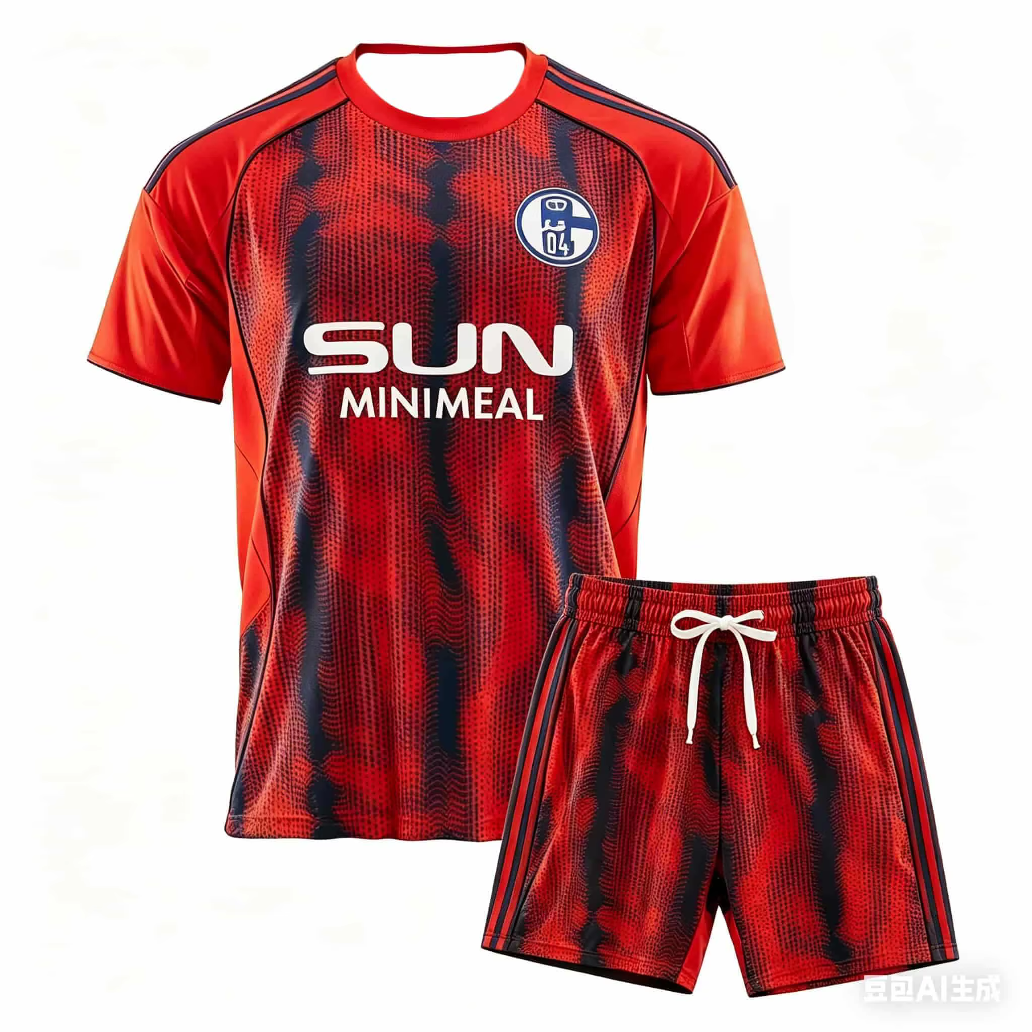 Nouveau Maillot de Foot Domicile FC Schalke 04 2026 pour Homme – Ensemble T-shirt Décontracté à Séch