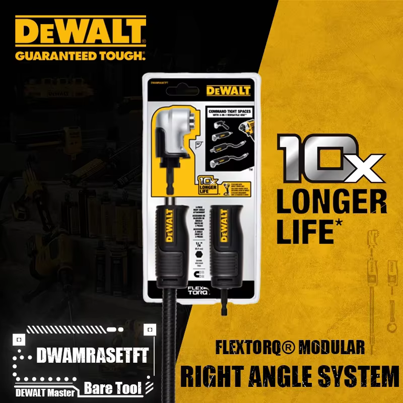 DEOBCT DWAMRASETFT FLEXTORQ-Système modulaire à angle droit, accessoires pour outils électriques