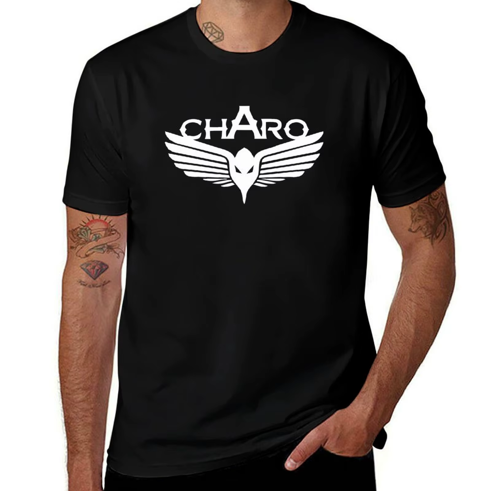 Charo Niska T-Shirt t-shirts pour homme pack blanc anime t-shirts T-Shirt surdimensionné