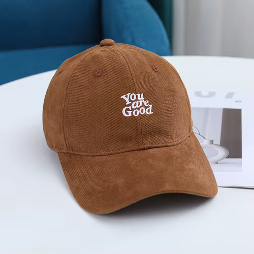 Casquette à visière marron pour hommes et femmes, mode printemps et automne, casquette de Baseball s