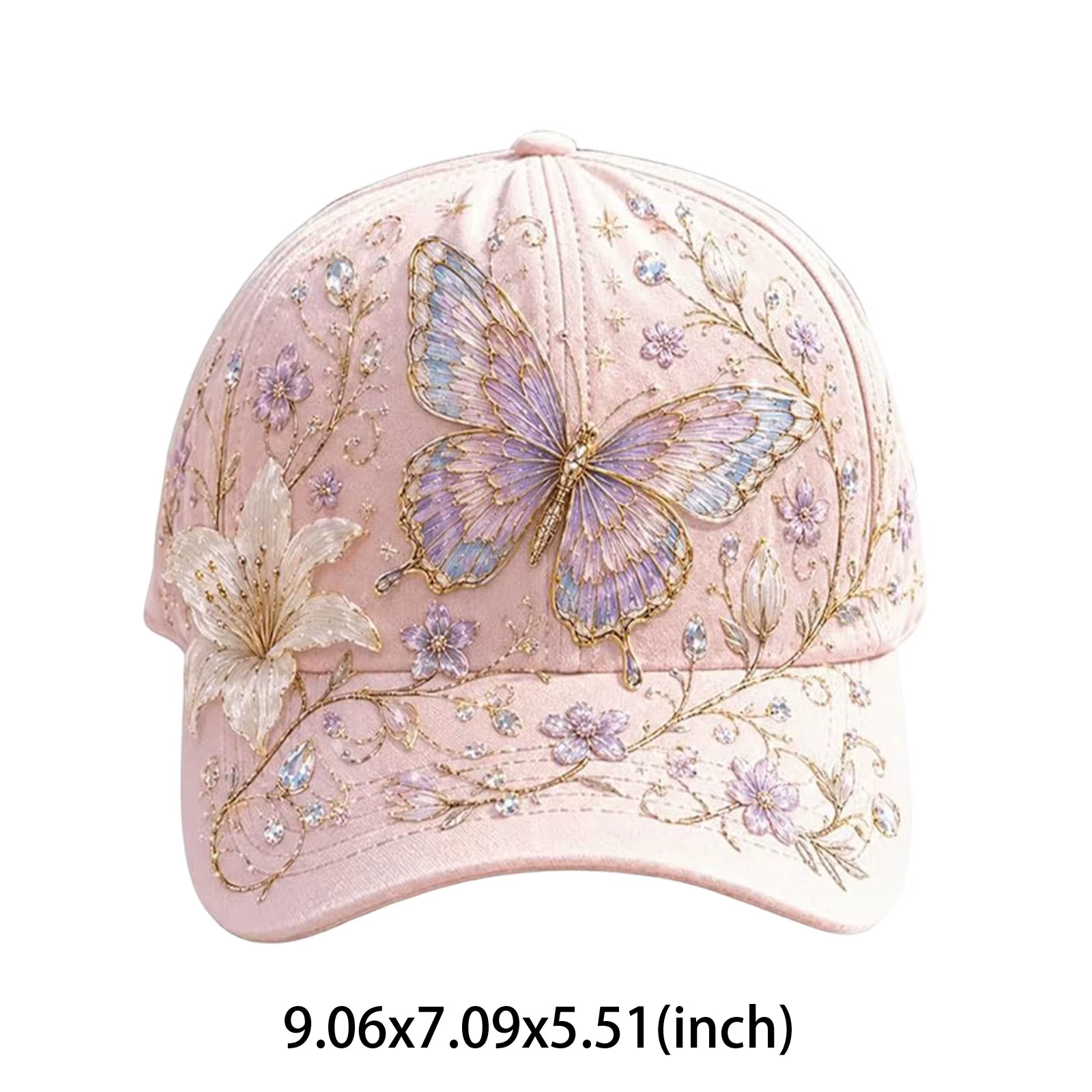 Casquette de baseball Garden Morning 2026, édition limitée, en coton réglable, motif colibris et fle