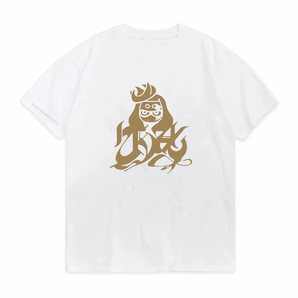 Splatfest T-shirt splatoon 2 100% coton pour hommes, t-shirts basiques à manches courtes, T-Shirt Fi