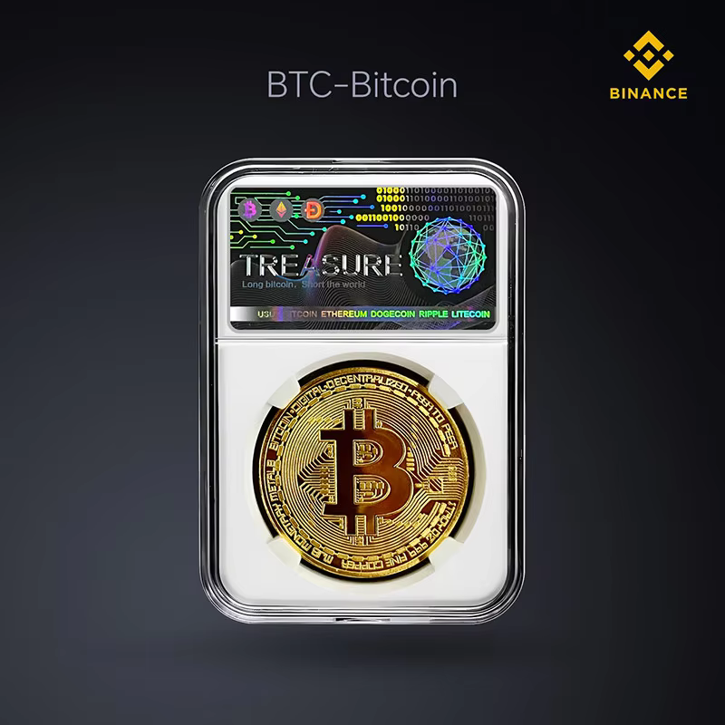 Monnaie virtuelle Btc Bitcoin monnaie mondiale pièce commémorative Ethereum Dogecoin cadeau créatif 