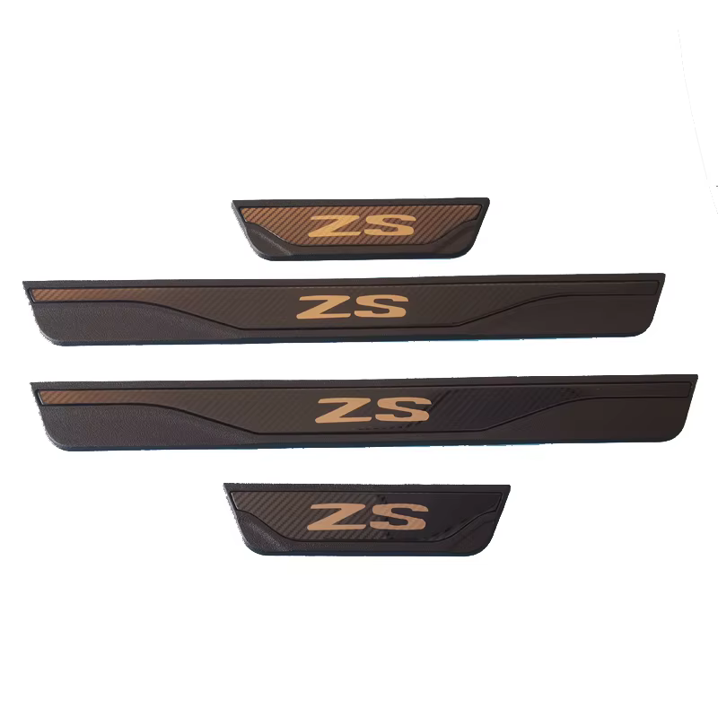 Accessoires pour MG ZS Hybrid 2026 : Plaque de protection de seuil de porte de voiture en acier inox