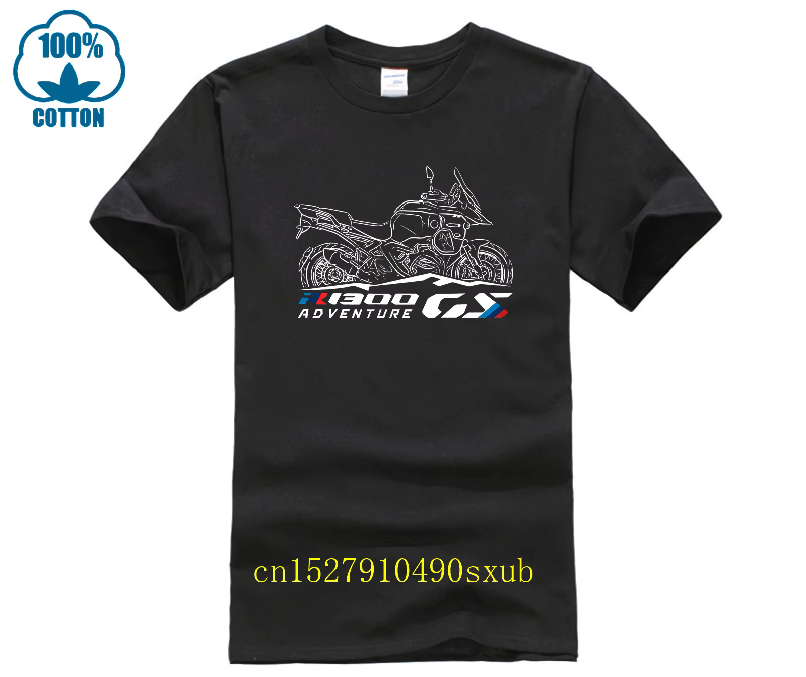 T-shirt homme de sport R1300GS Adventure 2024-25 T-Shirt inspiré moto T-Shirt pour motocyclistes