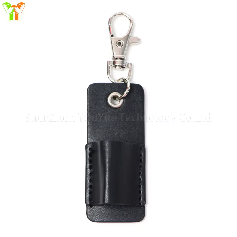 Clip de cou d'infirmière, porte-clés Portable, pochette compacte en cuir Pu pour stylos, Clip créati