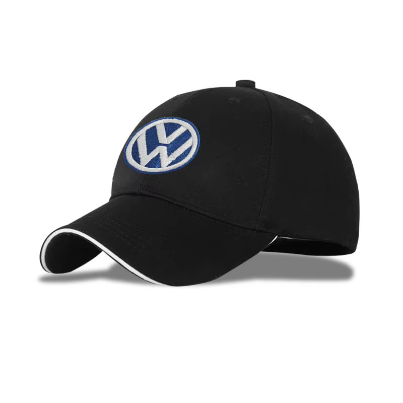 Casquette de baseball réglable avec emblème de voiture, style décontracté, pour Volkswagen VW GOLF P