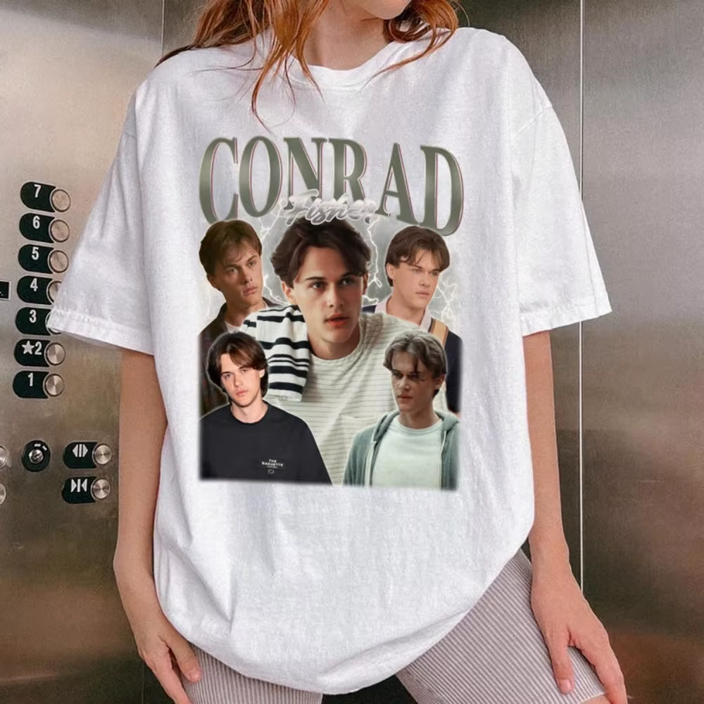 Etro Conrad Fisher T-Shirt usage quotidien t-shirts graphiques l'été j'ai transformé jolie Romance f