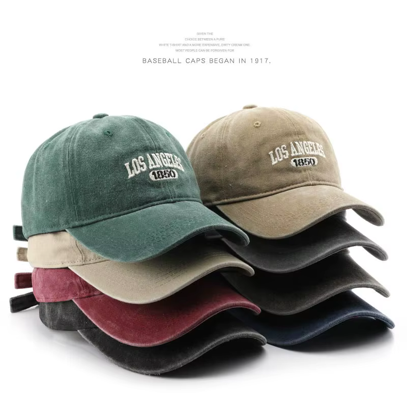Casquette de baseball décontractée à la mode pour femmes et hommes, chapeaux souples en coton unisex