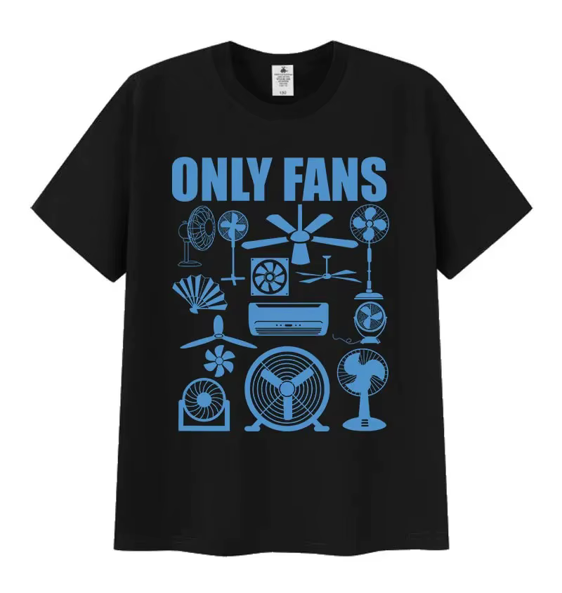 T-shirt drôle avec motif Only Fans pour hommes et femmes, t-shirt d'été confortable à manches courte