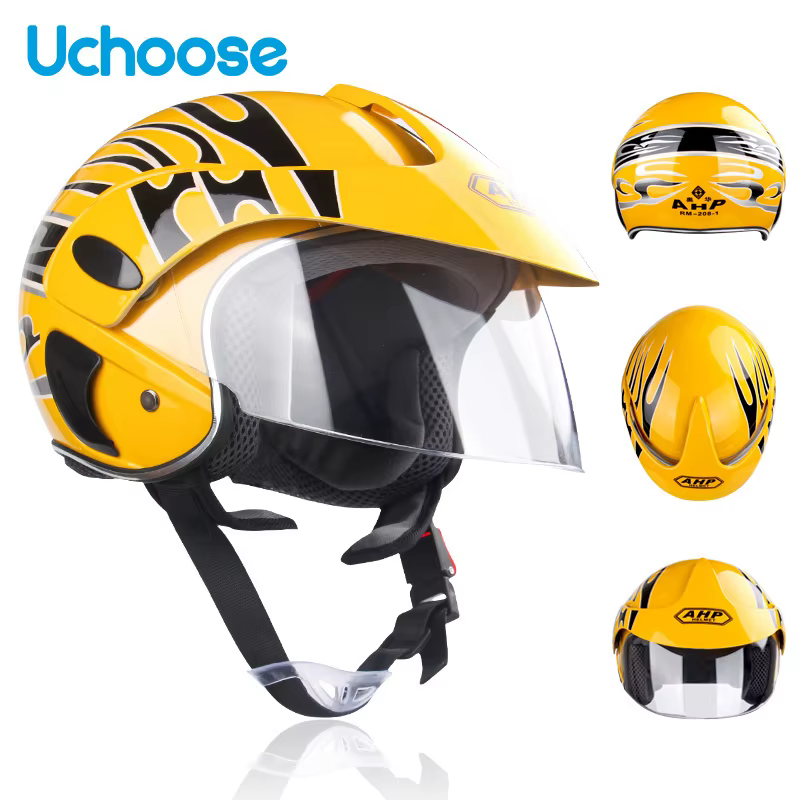 Casque pour enfants pour enfants de 3 à 9 ans, casque de moteur de moto de Motocross, casques de séc
