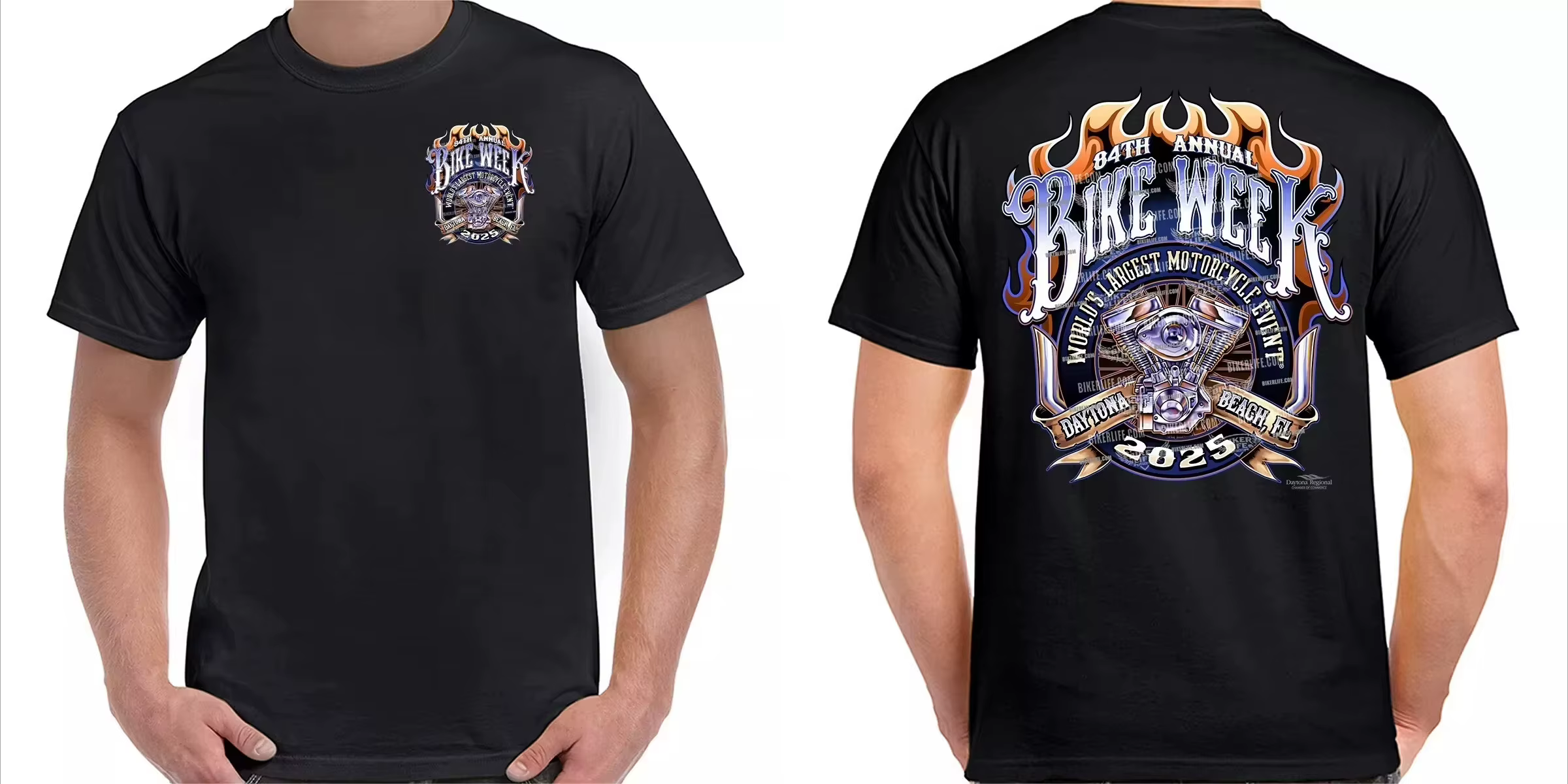 Nouveau T-shirt moto 2026 - Un style haut de gamme et luxueux sans éléments Harley - Convient aux ho