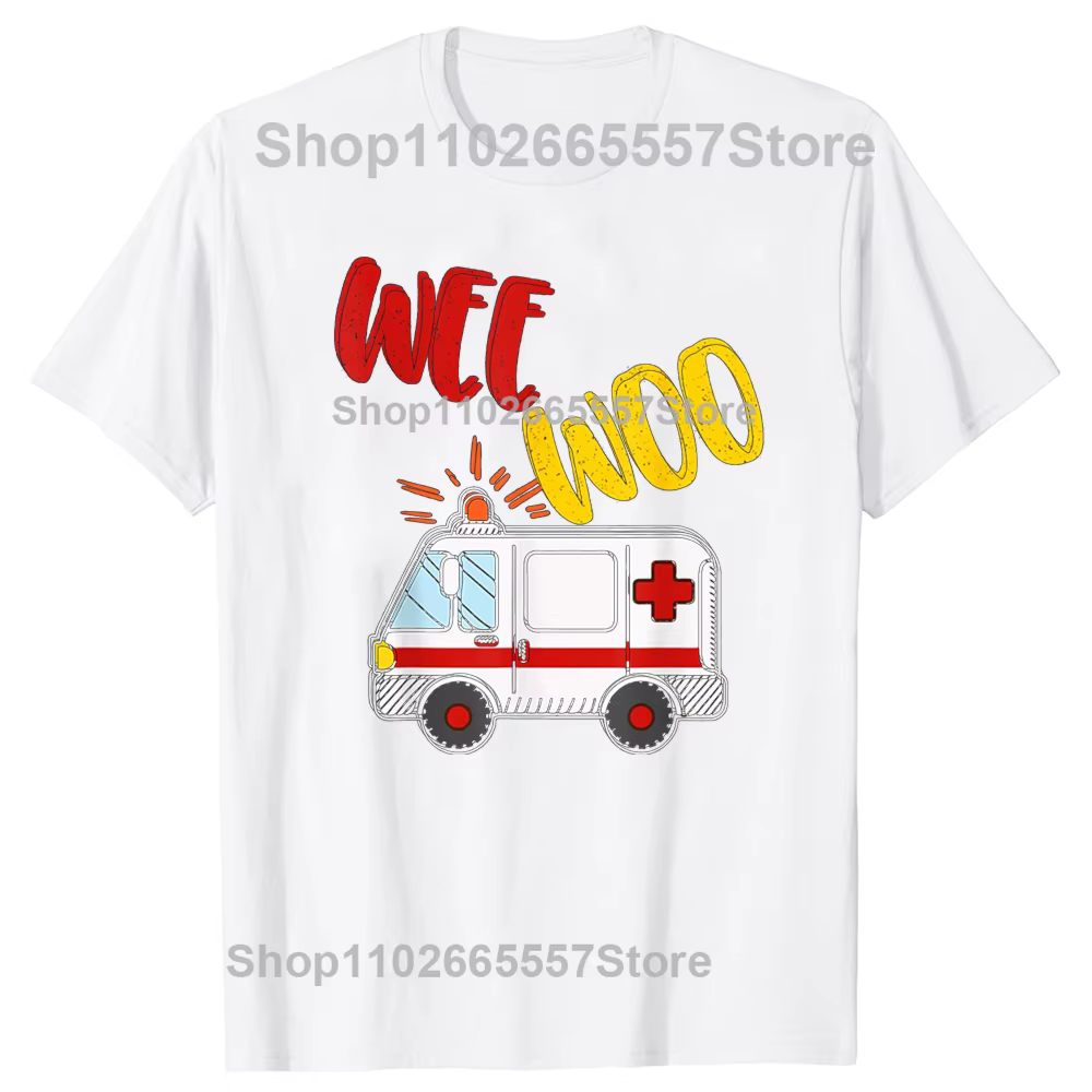 Ambulance AMR drôle EMS EMT paramédical idée cadeau graphique T-shirt hommes femmes mode décontracté