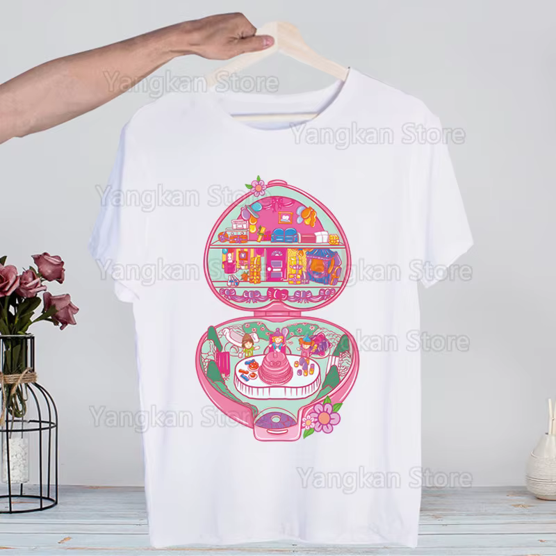 Polly poche T-shirt hommes nouveau décontracté à manches courtes T-shirt Homme Manga unisexe T-shirt