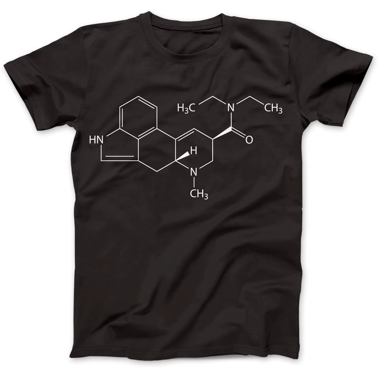 Lsd molécule acide psychédélique T-Shirt Premium coton Terence Mckenna Dmt T-Shirt été vêtements pou