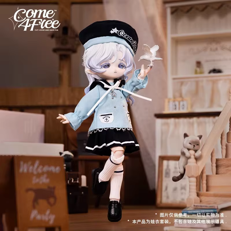 Vêtements Bjd Come4free, collection officielle pour bébés, en stock, adaptés aux poupées Ob11, jupes