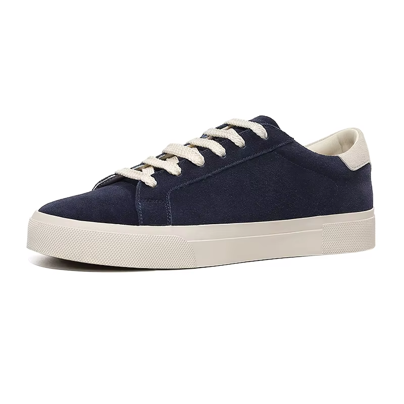 Chaussures décontractées en daim pour hommes, baskets à lacets, antidérapantes, pour la marche, Teni