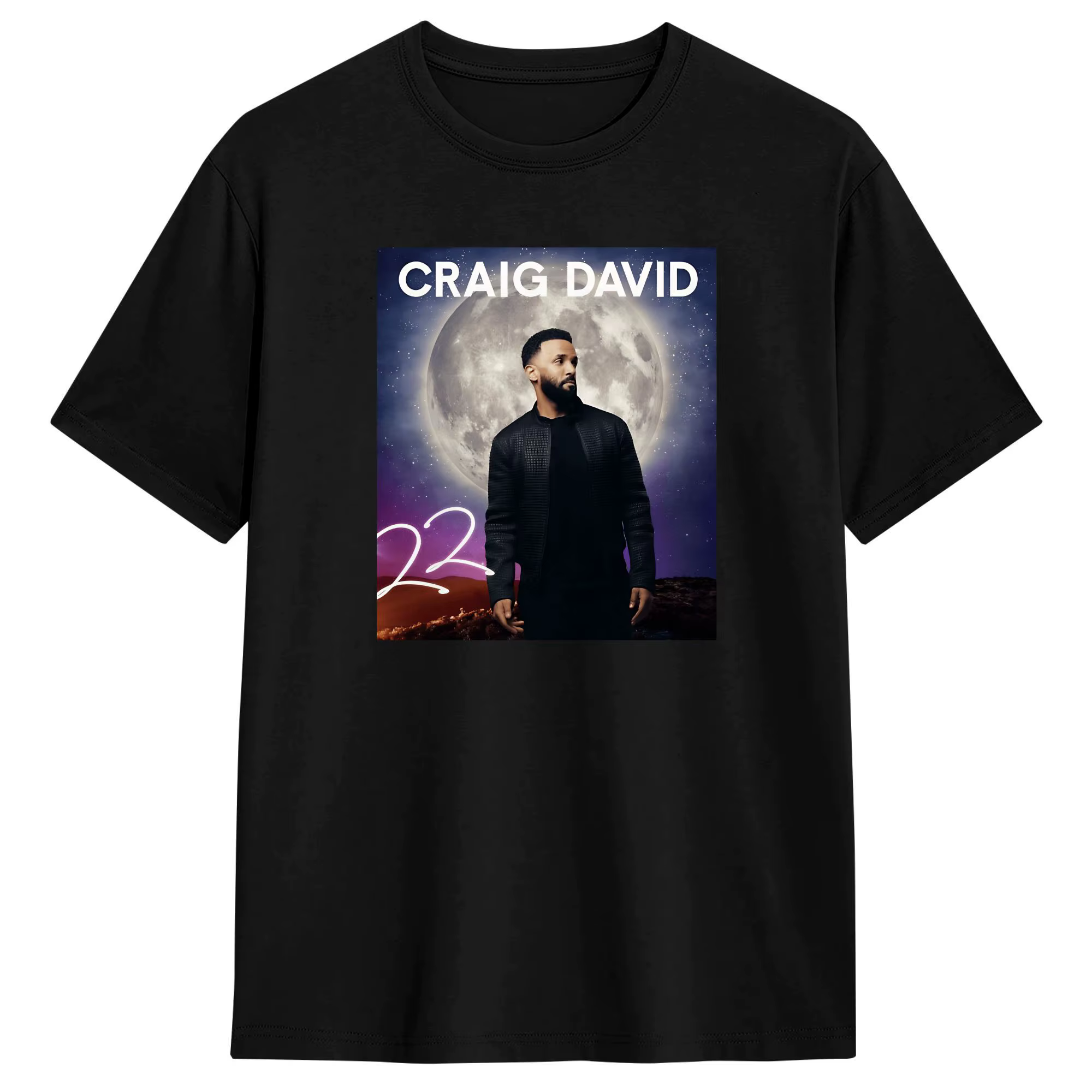 T-shirt Craig David Born to do it, en pur coton, pour l'été, pour adultes, design de loisirs, t-shir