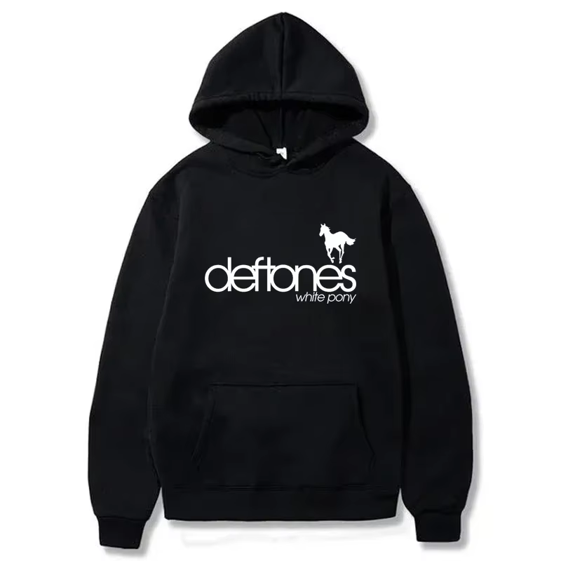 Deftone sweat à capuche imprimé hommes décontracté mode à manches longues polaire pull automne hiver