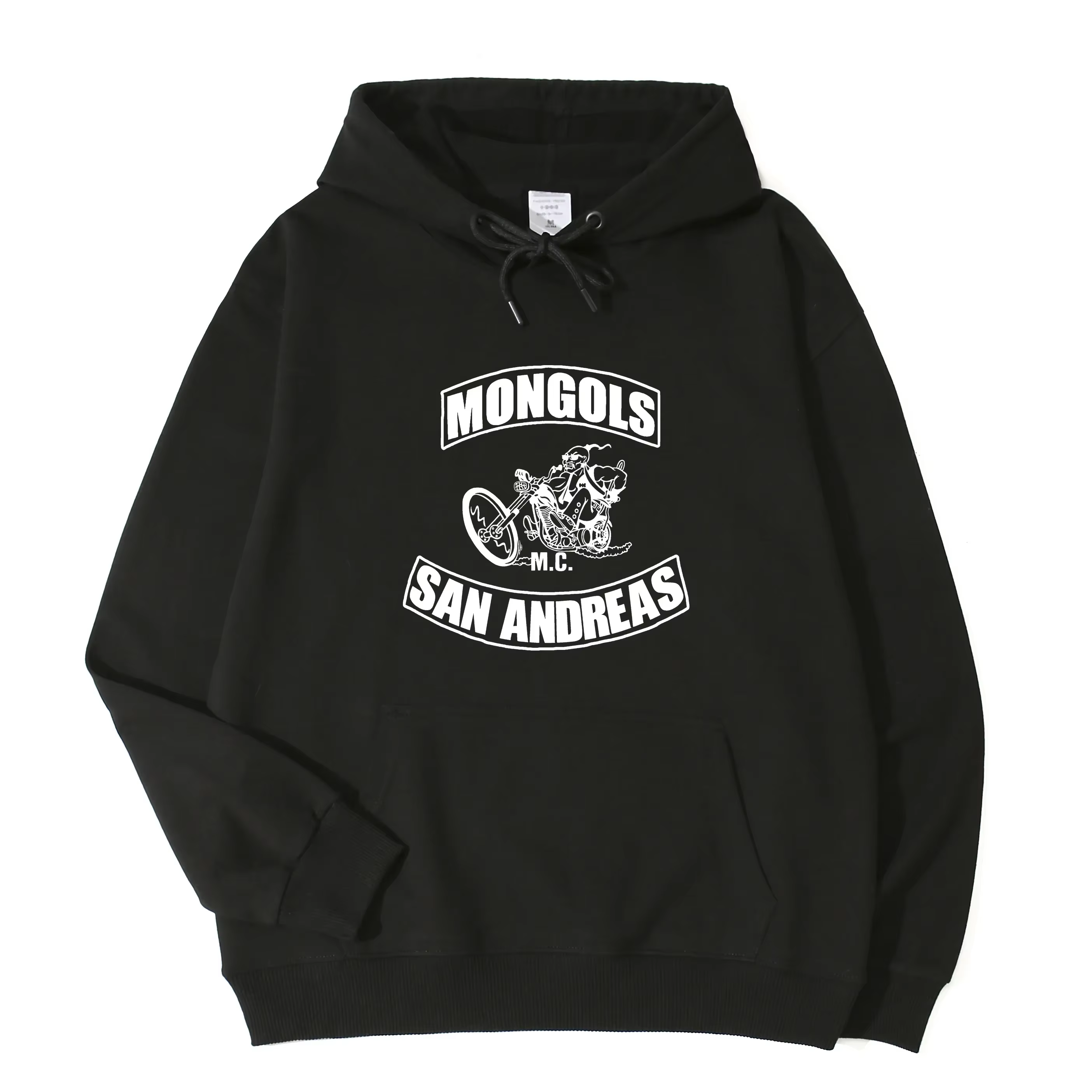 Sweat à capuche unisexe pour hommes et femmes, Hurcycles Club Mongols MC