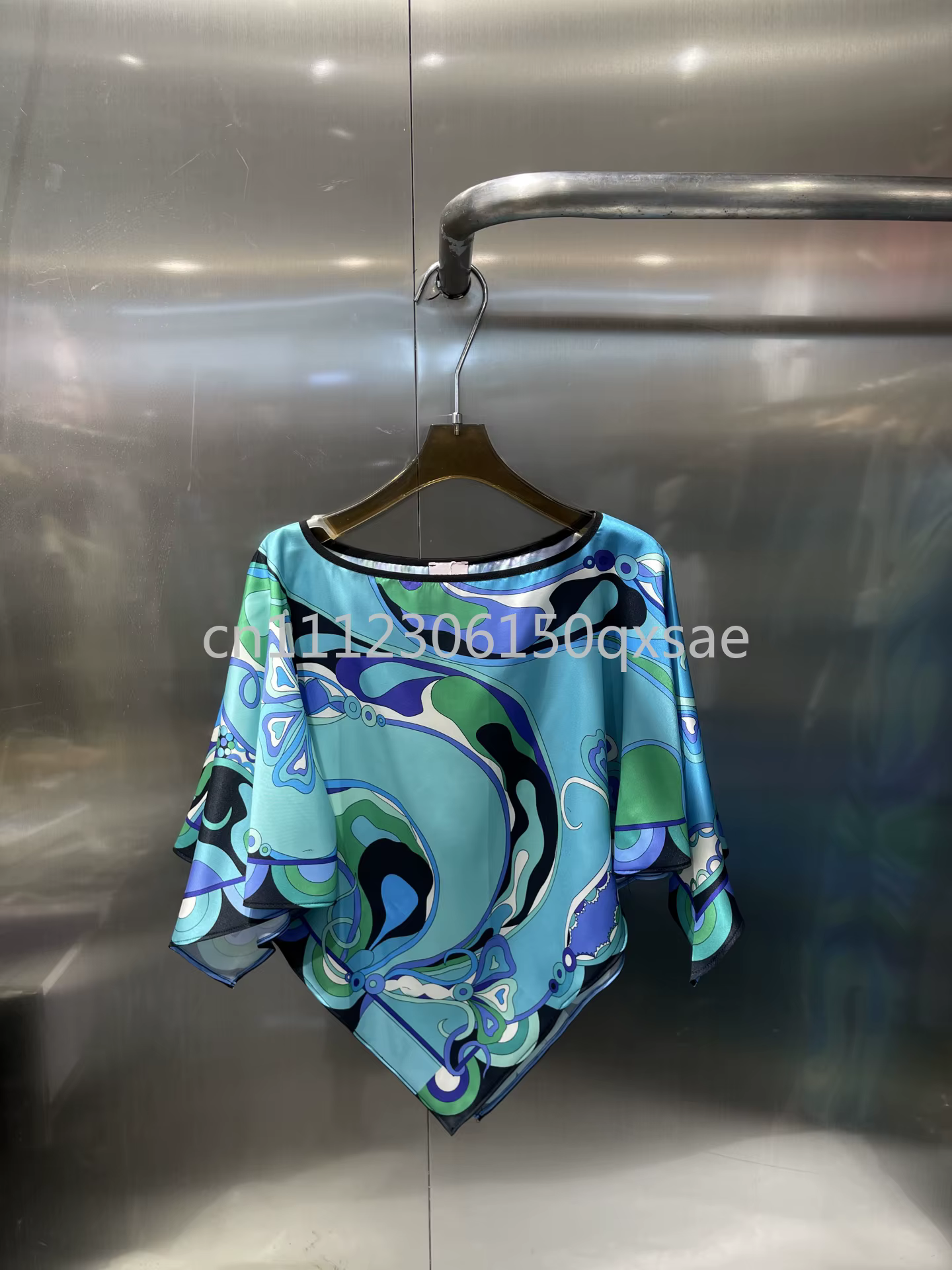 Robes en soie pour femmes au design classique avec logo signature, marque de luxe, hauts sexy pour f