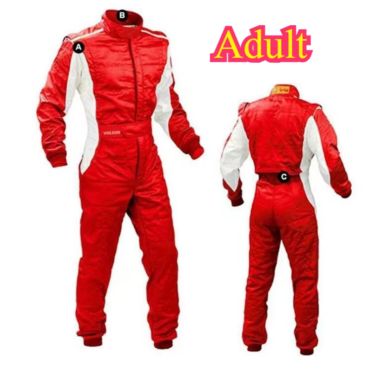 Combinaison de course monopièce pour adultes et enfants, karting, VTT, UTV, course tout-terrain, hom