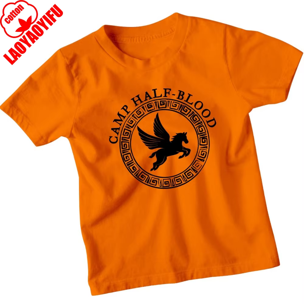 Camp demi-sang t-shirt livre amant mythologie Halloween garçons filles imprimer t-shirt coton mode d