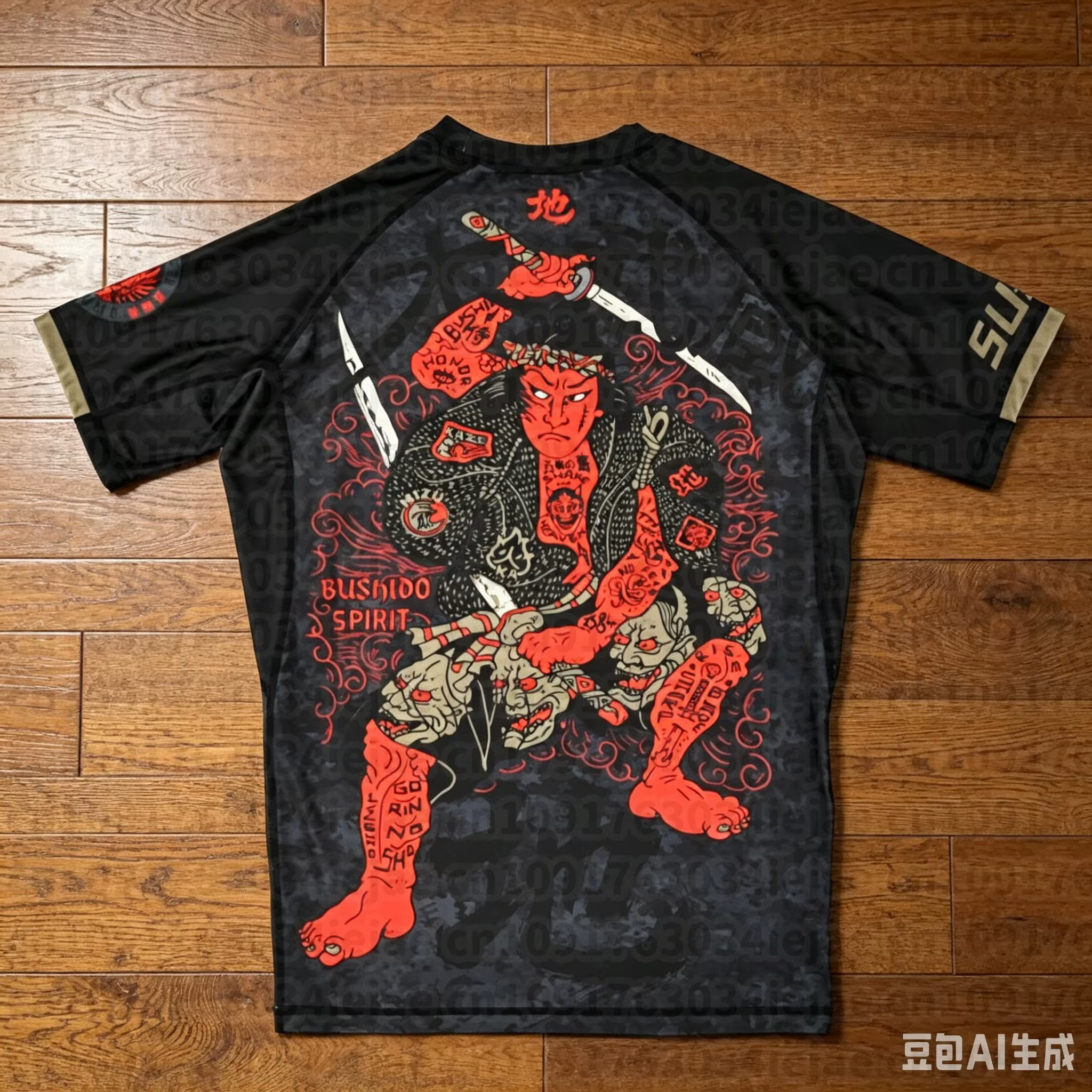 T-shirt de Jiu-Jitsu anti-abrasion populaire 2026, imprimé Y2K, séchage rapide, coupe ajustée, manch