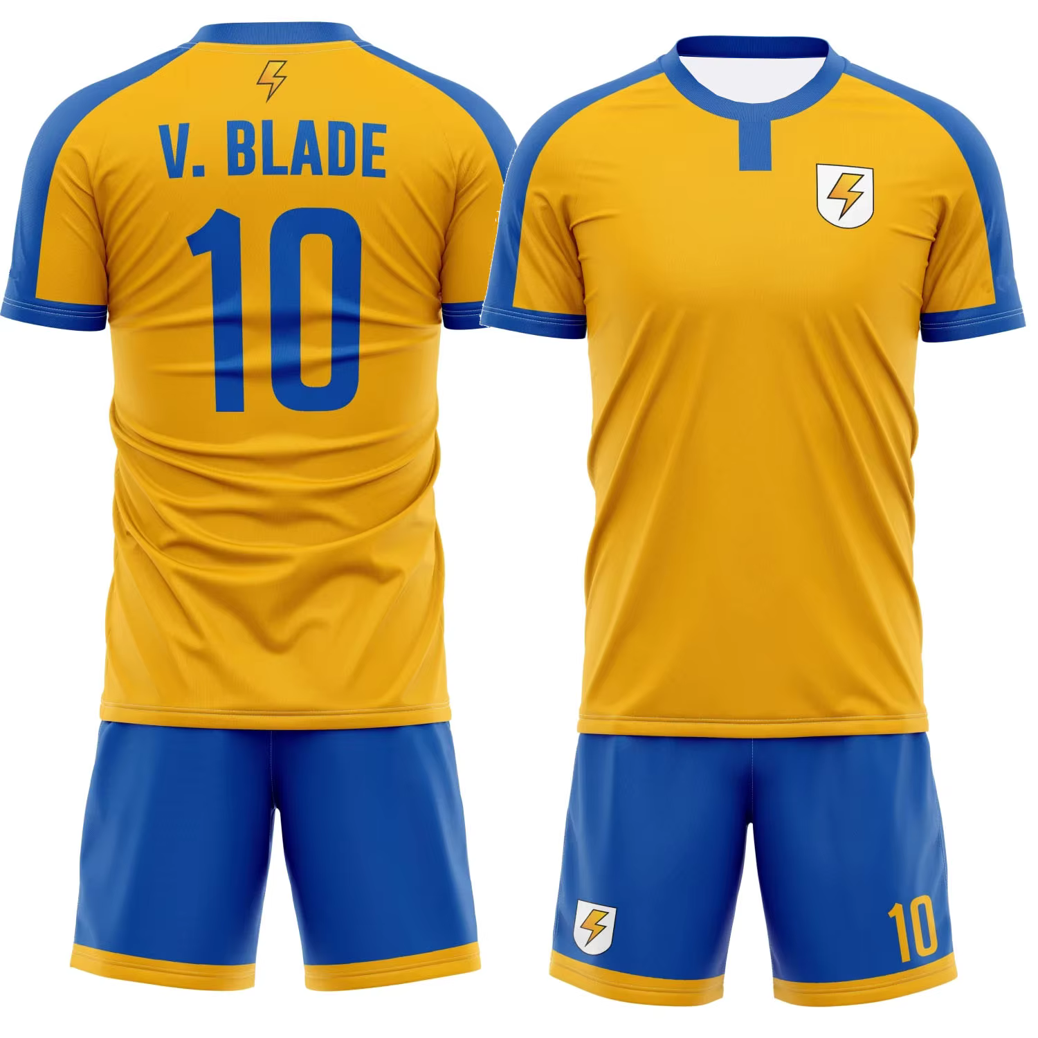 Polo de football japonais Inazuma Eleven pour hommes et femmes, ensemble à manches courtes, T-shirt 