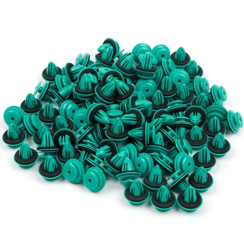 SEAMETAL 100 pièces Clips de fixation de voiture universel panneau de garniture de porte attaches à 