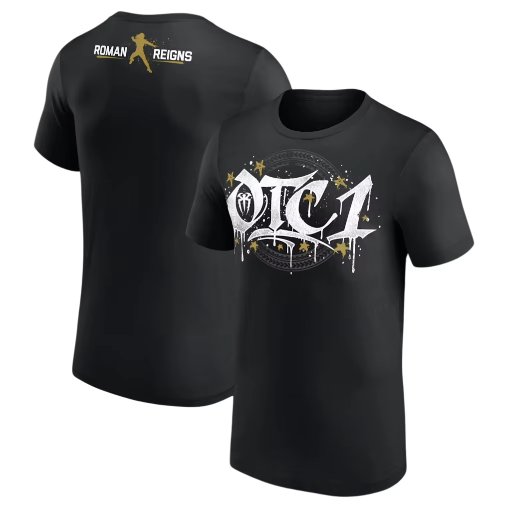 T-shirt Roman Reigns 2026 – Nouveauté Homme Femme – Coton Oversize Tendance Col Rond Manches Courtes