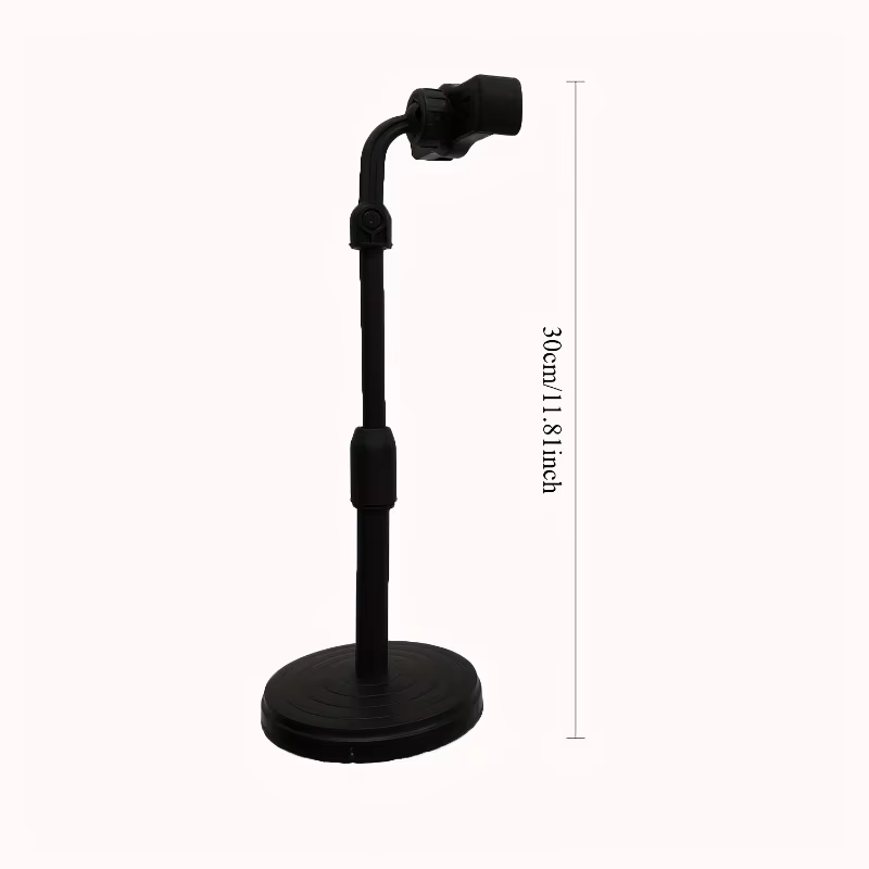 Support de téléphone de bureau réglable (1 pièce), support de diffusion en direct pour smartphone, s