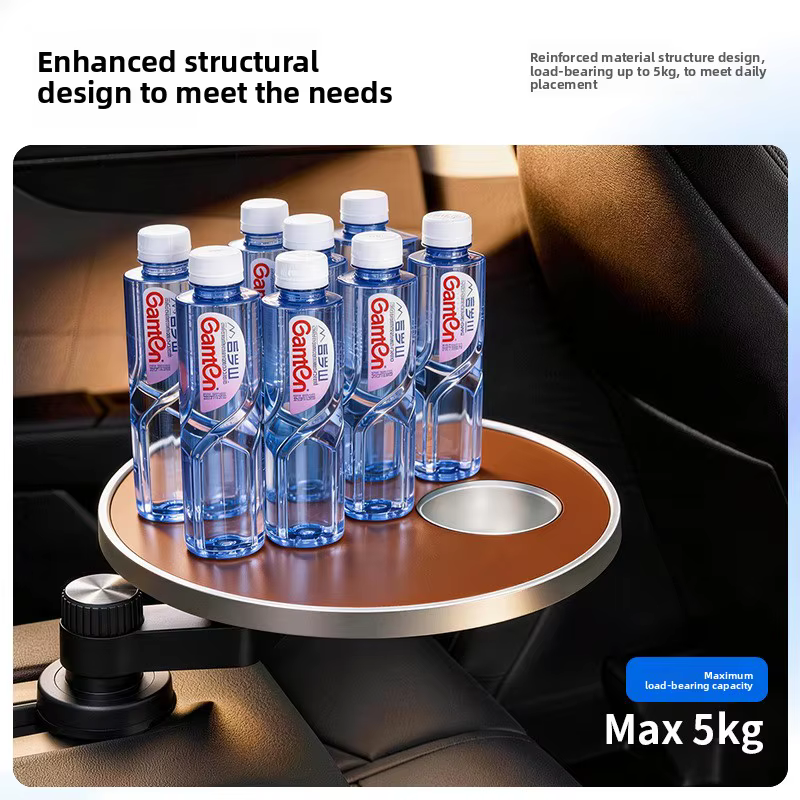 Table flottante miniature pour voiture, plateau pour siège avant, bureau de repas en voiture, access